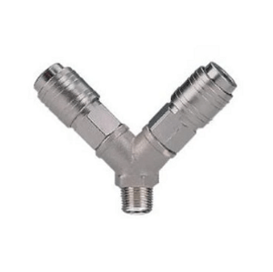 Adler Vzduchový rozbočovač typ Y 1/4 ″ vonkajší závit