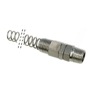 Adler Koncovka s vonkajším závitom 1/4″ ochrannou pružinou 8x5 mm
