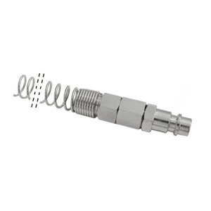 Adler Rýchlospojka 1/4" samec - vonkajší závit s ochrannou pružinou 10x8mm