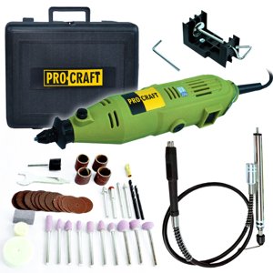 ProCraft Priama brúska s príslušenstvom PG130