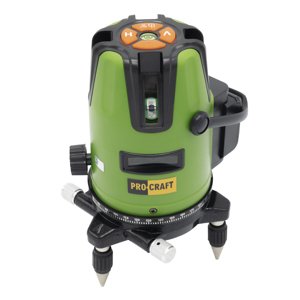 ProCraft Laser zelený líniový, krížový LE-3D