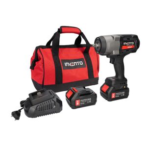Invento Akumulátorový rázový uťahovák 18V 1880 Nm + 2x4,0 Ah batérie A64R 1/2"