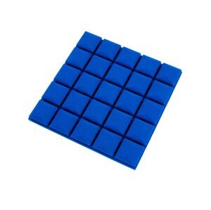 ProfiGaráž Akustický panel - kocka 50x50x5cm modrá
