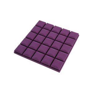 ProfiGaráž Akustický panel - kocka 50x50x5cm fialová