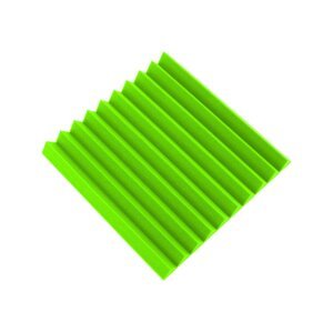 ProfiGaráž Akustický panel - klín 50x50x5cm žiarivo zelený