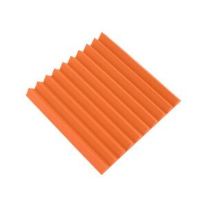 ProfiGaráž Akustický panel - klín 50x50x5cm oranžový
