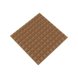 ProfiGaráž Akustický panel - pyramída 50x50x5cm hnedá
