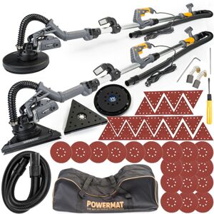 Powermat Brúska na sadrokartón teleskopická 2v1 PM-DG-1450DL