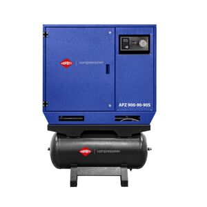 Tichý dvojpiestový kompresor APZ 900-90-90S 10 bar 7.5 KM/5.5 kW 611 l/min 2x90 l - hviezda-trojuholník - NOVINKA