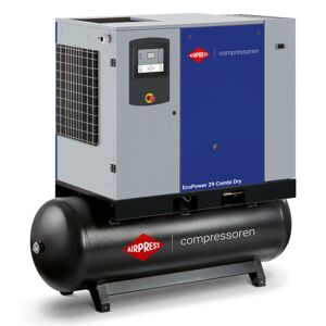 Skrutkový kompresor EcoPower 30D Combi Dry 10 bar 30 HP/22 kW 3294 l/min 500 l