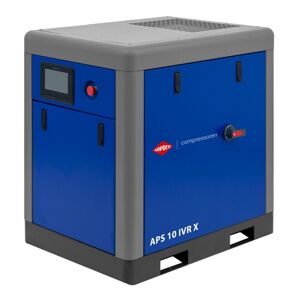 Skrutkový kompresor APS 10 IVR X 10 bar 10 KM/7,5 kW 270-1020 l/min
