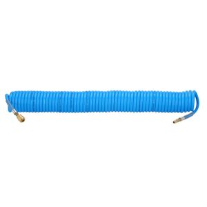 Pneumatická špirálová hadica PU s koncovkami 15 m fi 12 x 8 mm