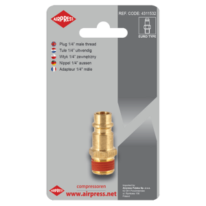 Koncovka 1/4" VN Euro