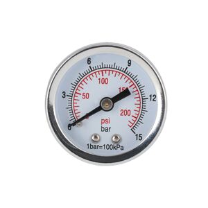 Manometer 40 mm 1/8" 0-15 bar - zadné pripojenie