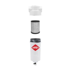 Filter stlačeného vzduchu s aktívnym uhlím A F018 1" 3300 l/min 0.01 ?m