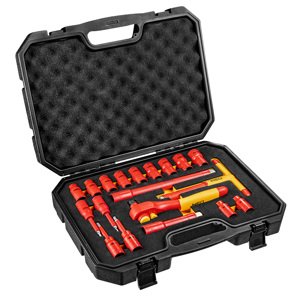 NEO TOOLS Nástrčné kľúče 1000V, 19 ks 01-306