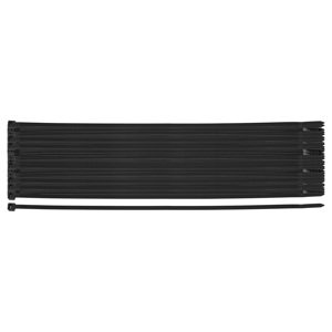 NEO TOOLS Káblové pásky EXTREME 4,8 × 450 mm, čierne, 50 ks. 01-637