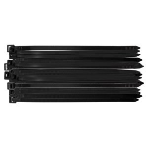NEO TOOLS EXTRÉMNE zipsy 7,6 × 200 mm, čierne, 50 ks. 01-638