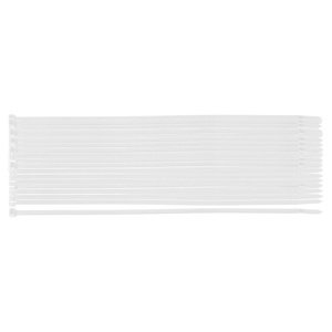 NEO TOOLS Káblové pásky EXTREME 3,6 × 200 mm, biele, 100 ks. 01-654