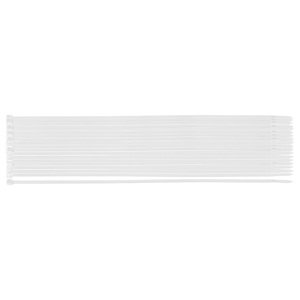 NEO TOOLS Káblové pásky EXTREME 3,6 × 300 mm, biele, 100 ks. 01-656