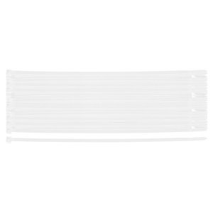 NEO TOOLS Káblové pásky EXTREME 4,8 × 200 mm, biele, 100 ks. 01-659