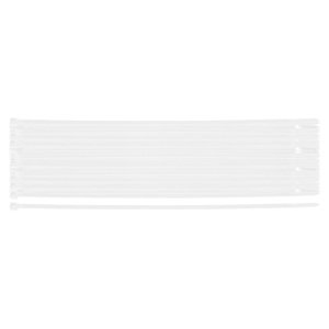 NEO TOOLS Káblové pásky EXTREME 4,8 × 370 mm, biele, 50 ks. 01-662