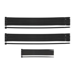NEO TOOLS EXTRÉMNE čierne zipsy sada 75 ks. 01-672