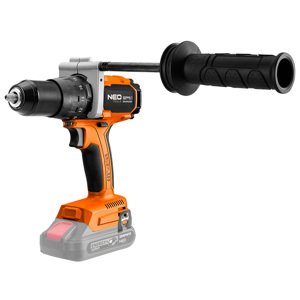 NEO TOOLS Bezkartáčový vŕtací skrutkovač s príklepom 100 Nm Energy+, bez batérie 04-616