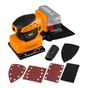 NEO TOOLS Orbitálna brúska 3v1 Energy+, 18V bez batérie 04-623