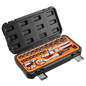 NEO TOOLS Gola sada 1/2", 23 ks sada 08-694