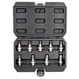 NEO TOOLS Gola sada 1/2" imbus 55mm, 9 ks sada 08-705