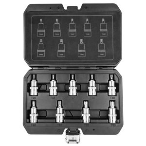 NEO TOOLS Gola sada 1/2" torx 55mm, 9 ks sada 08-707