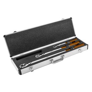 NEO TOOLS Sada obojstranných momentových kľúčov 1/4", 3/8", 1/2" 3 ks. 08-845