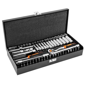NEO TOOLS Nástrčné kľúče 1/4", súprava 63 ks 10-008