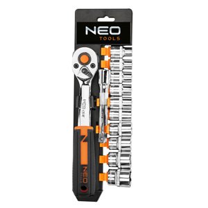 NEO TOOLS Nástrčné kľúče 3/8", súprava 12 ks 10-020