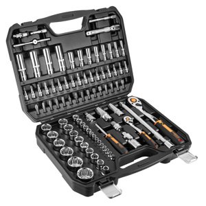 NEO TOOLS Nástrčné kľúče 1, 2, 1/4 ", CrV súprava 86 ks 10-060