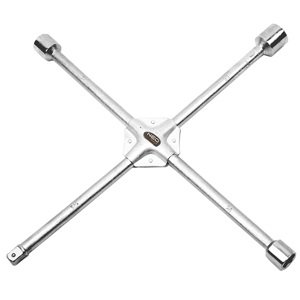 NEO TOOLS Kľúč na kolesá, krížový spevnený, 17 x 19 x 22 x 1/2" mm 11-100