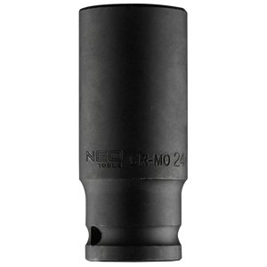 NEO TOOLS Príklepový nástavec 1/2" dlhý , 24 x 78 mm, Cr-Mo 12-324