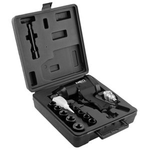 NEO TOOLS Pneumatický rázový uťahovák, 1 / 2 ", 314 Nm sada 14-502