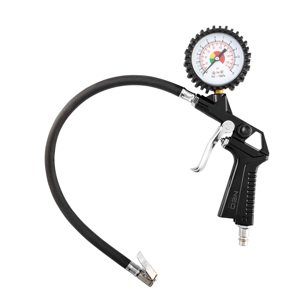 NEO TOOLS Nafukovacia pištoľ s manometrom 63 mm 14-714