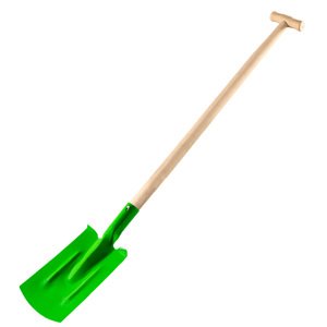 VERTO Rovný rýľ, drevená násada, "T" 15G017