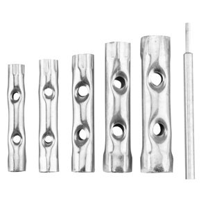 Top Tools Kľúč trubkový 8-17 mm, 6 ks sada 35D191