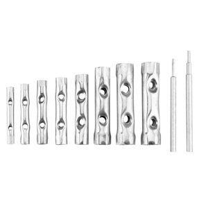 Top Tools Trubkové kľúče 6-22 mm, 10 ks sada 35D193