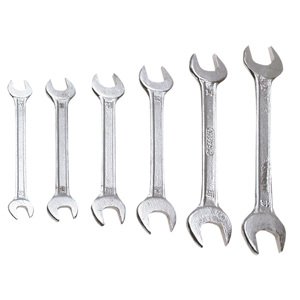 Top Tools Vidlicové kľúče 6-17 mm, 6 ks sada 35D255