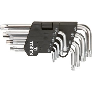 TOPEX Sada kľúčov STAR penta TS10-50, 9 ks 35D950