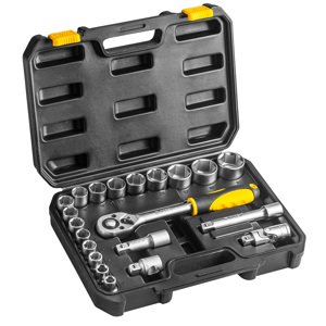 TOPEX Nástrčné kľúče 21 kľúče, 1/2" 38D642