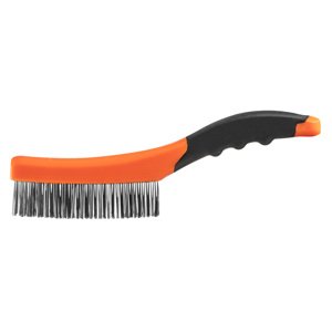 NEO TOOLS Drôtená kefa, oceľový drôt, 4x16 radov 39-010