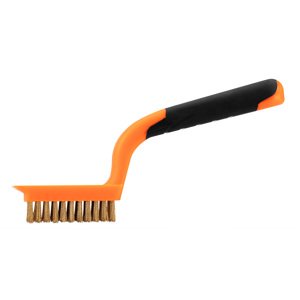 NEO TOOLS Drôtená kefa, mosadzný drôt, 5x11 radov 39-031