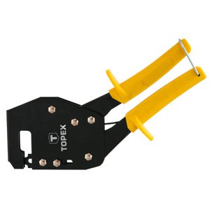 TOPEX Kliešte nitovacie pre sadrokartónové profily, 260 mm 43E101