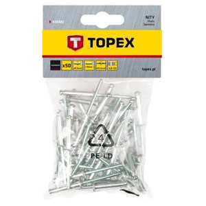 TOPEX Nit hliníkový trhací 4,0 mm x 10 mm, 50ks 43E402